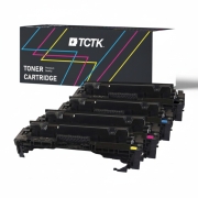 Kompatibilná náhrada za Multipack (4) Tonery CMYK (Azúrová/Purpurová/Žltá/Čierna) Kompatibilné s HP Color Laserjet Canon LBP - Nahrádza 410X (CF411X) / CRG-046H (1253C002)